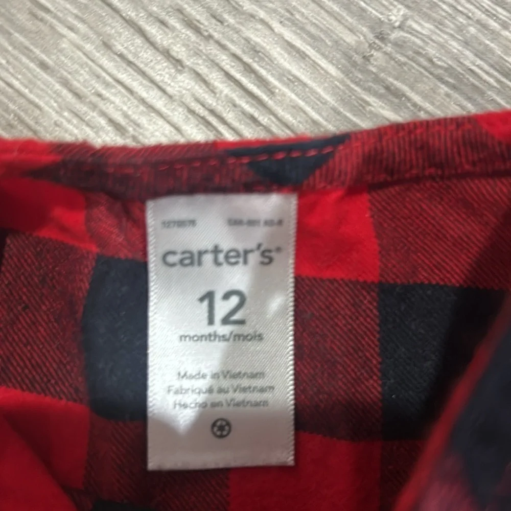 Carter’s Baby Girl Buffalo Plaid Dress